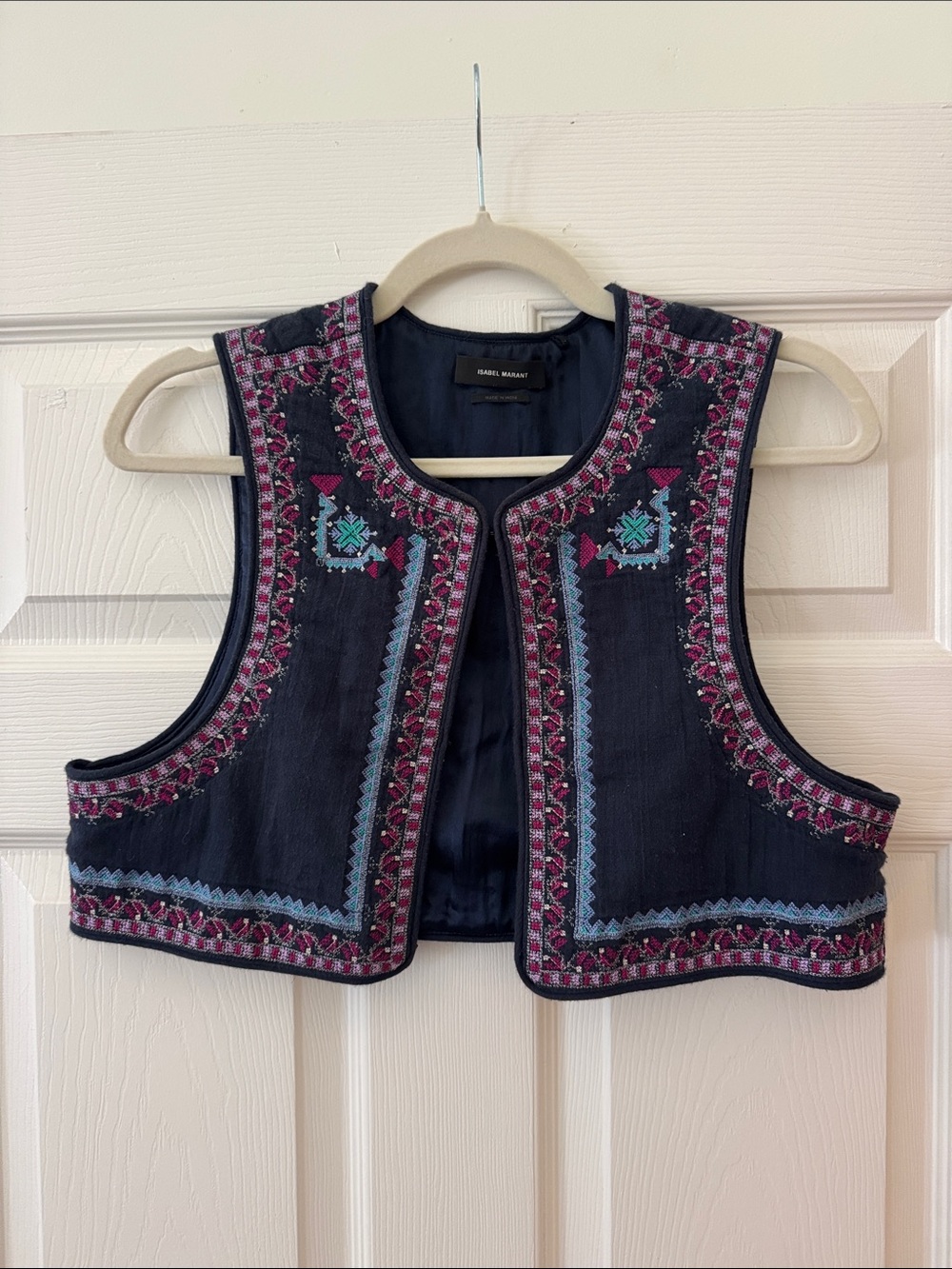 Isabel Marant Embroidered Vest